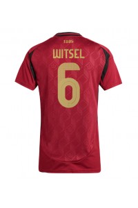 Fotbalové Dres Belgie Axel Witsel #6 Dámské Domácí Oblečení ME 2024 Krátký Rukáv